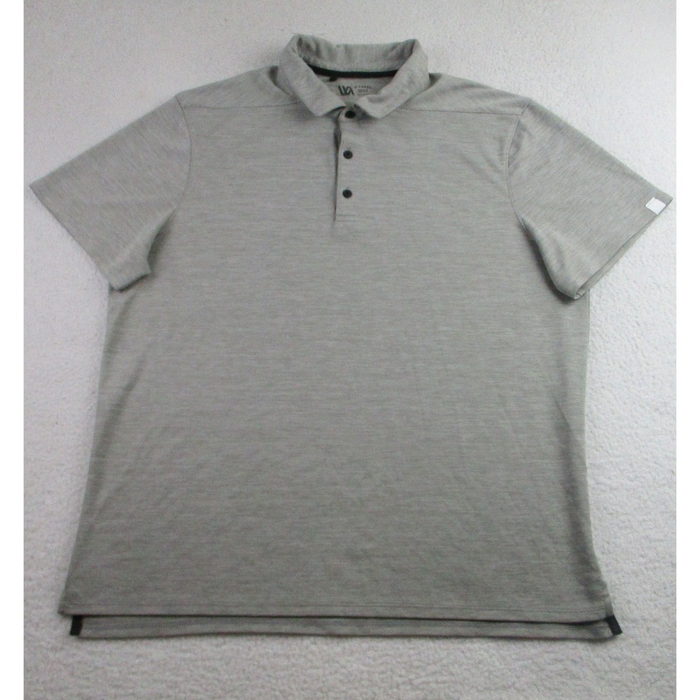 VRST Polo Shirt Mens XL Gray‎ Performance Golf Athletic Short Sleeve Lightweight